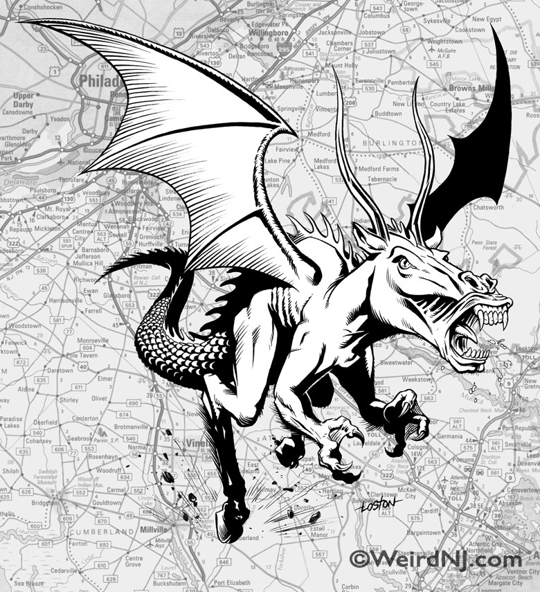 where does the jersey devil live