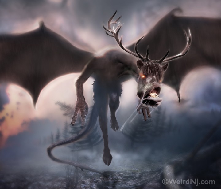 Jersey Devil About to Steal Boy