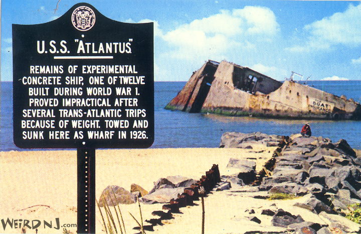 S S Atlantus Concrete Ship And Lead Balloon Weird Nj