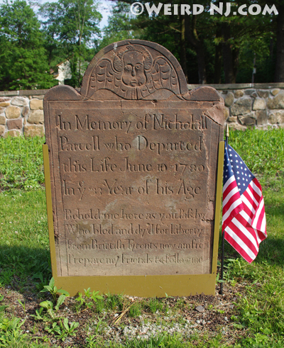 Parcell Stone with Flag sm