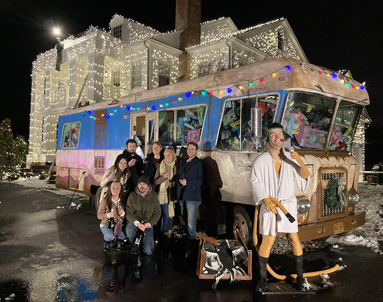 South Jersey man recreates 'Christmas Vacation' lights — complete