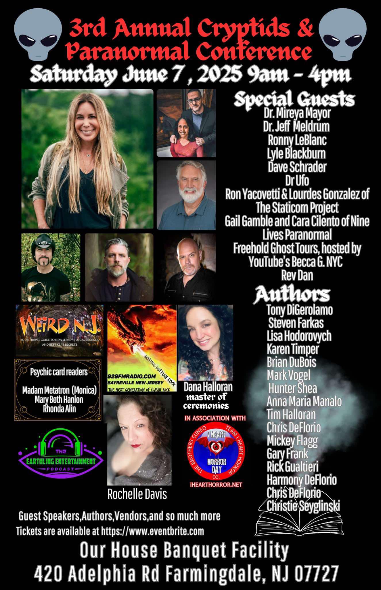 June 7: 3rd Annual Cryptids & Paranormal Conference